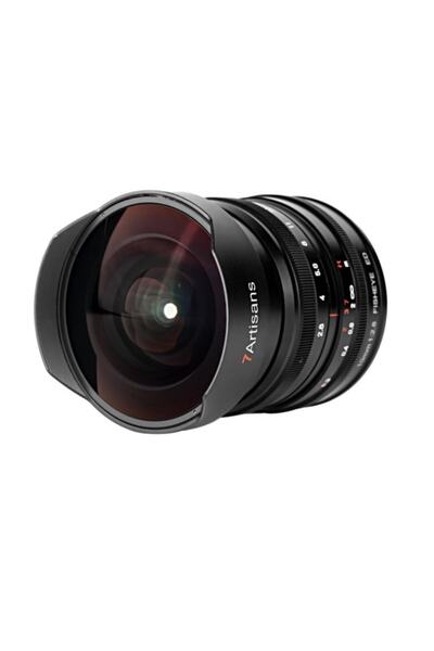 7artisans Obiectiv manual Fisheye de 10 mm F2.8 pentru montura Canon EOS-R