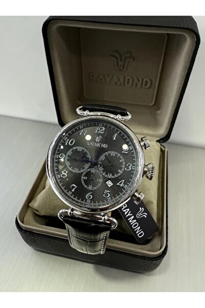 Raymond Leather Men's Wristwatch