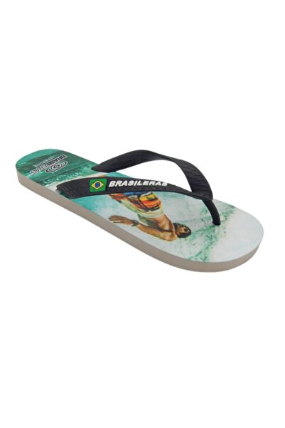 BRASILEIRA Șlapi Brasileras pentru plajă și piscină, pentru femei, 39-40 EU - Multicolori, confort de înaltă calitate