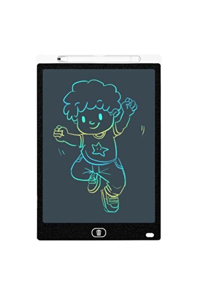 PİCCOLO Writing and Drawing Tablet 8.5 inch LCD with Stylus and Magnetic Holder, Age 3+, White