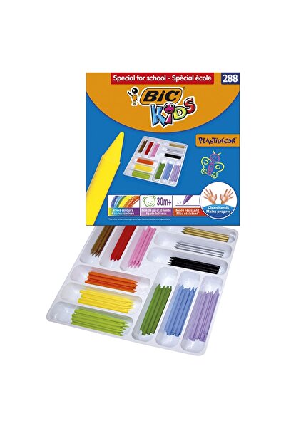 Bic Creioane cerate Kids Plastidecor 288 buc/set
