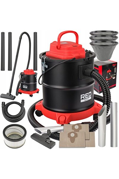 Red Technic Επαγγελματική ηλεκτρική σκούπα στάχτης 3 σε 1, ισχύος 2000 W, χωρ...