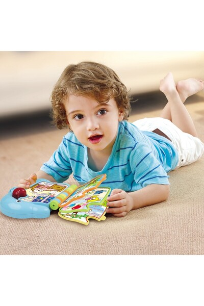 Hibobi Premium كتاب تعليم الدلافين لايتهيد مع الموسيقى والضوء باللغة الإنجليزية