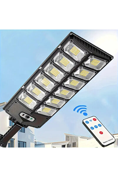 LEDIGANT Solar street lamp 504 COB LEDs with integrated solar panel