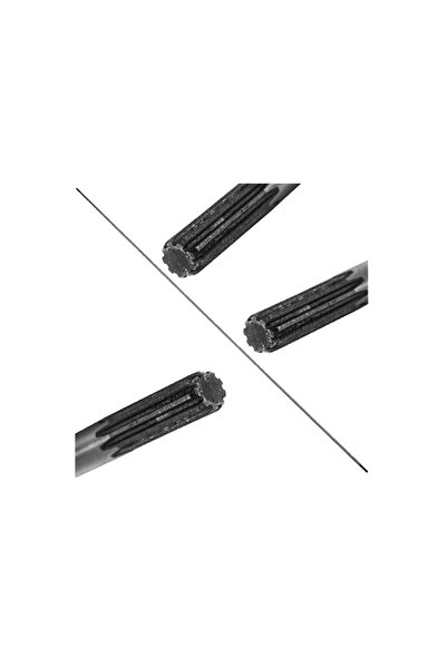 VERKE Задвижваща щанга за бензинови косачки за трева, 9 канала 8 мм,