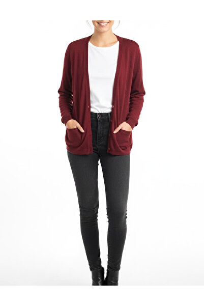 Evendi Cardigan, Burgundy