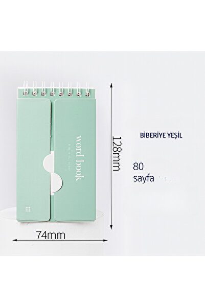 Hilosh Biberiye Yeşili Word Book - Cep Boy Kelime Defteri