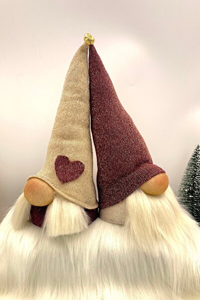 Concept HuBuTU New Year's Gift Set of 2 Love and Luck Dwarf, Gnome, Valentine's Gift, Christmas Ornament, New Year's