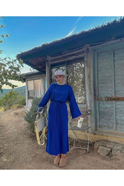 Thebomb Ni̇lay Knitwear Long Dress