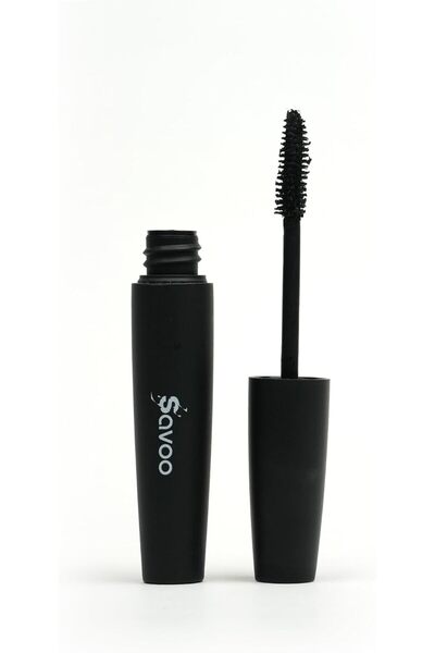 SAVOO ماسكارا لوف لونج لاشز - تكثيف وتطويل الرموش، لون أسود غني، تدوم طوال اليوم