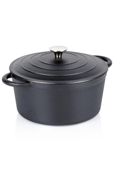 Vilde Cast iron pot with lid CAST LINE, 3.9 l, 31 x 24 x 11.5 cm