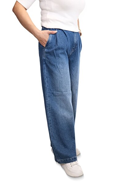 Blues Outlet ΓΥΝΑΙΚΕΙΟ ΠΑΝΤΕΛΟΝΙ ΤΖΙΝ ΜΕ ΦΟΡΜΑ ΦΟΡΜΑΡΙΑ ΜΕ ΠΛΑΙΣΙΑ ΤΣΕΠΕΣ-ΜΠΛΕ