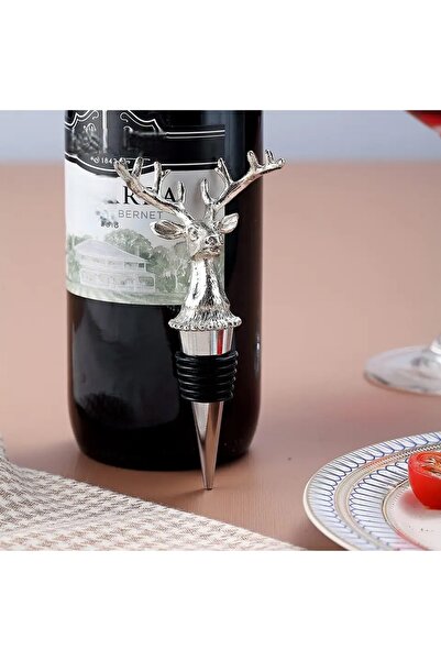 BGA dekoratif geyik figür şarap şişe tıpası geyik modelleri şarap şişe tıpası