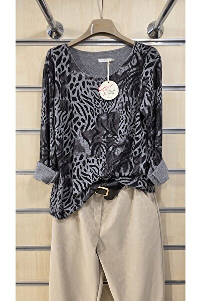 Park Moda Thin Sweater Safari Pattern