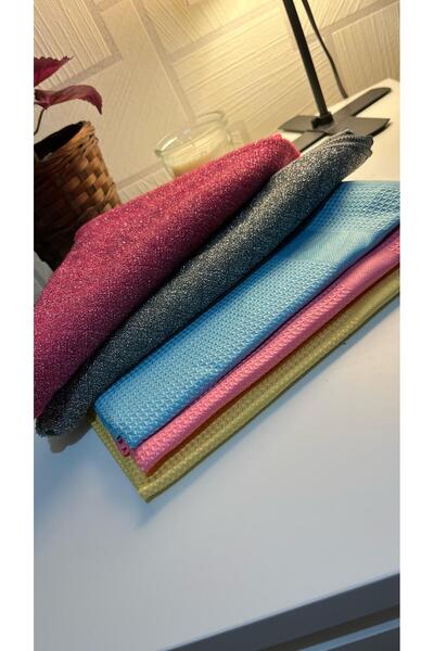 Ellesill EFSANE SET 3 (3'lü Mikrofiber Temizlik Bezi, 2'li Zor Kir Telli Bez)