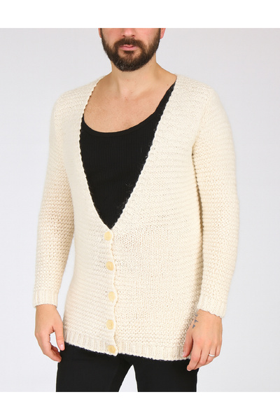Evendi Cardigan, Ecru