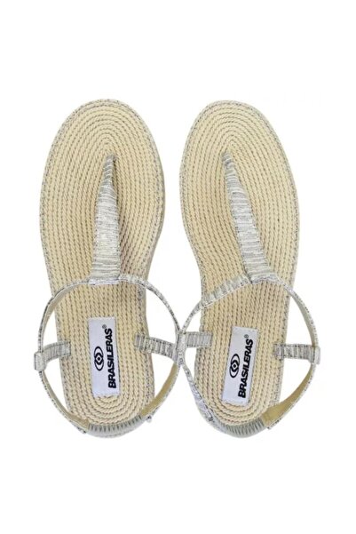 BRASILEIRA BRASILERAS Women's Elegant Beige -Leather Sandals EU 36 – PAR 200 Comfort Slip-On