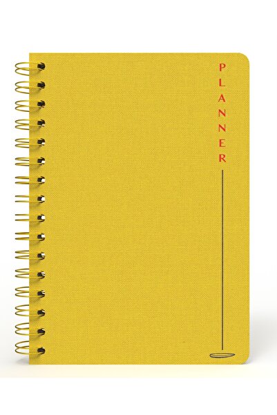 Meli Melek Melimelek Planner Yellow (Paperback) - Ceyda Düvenci