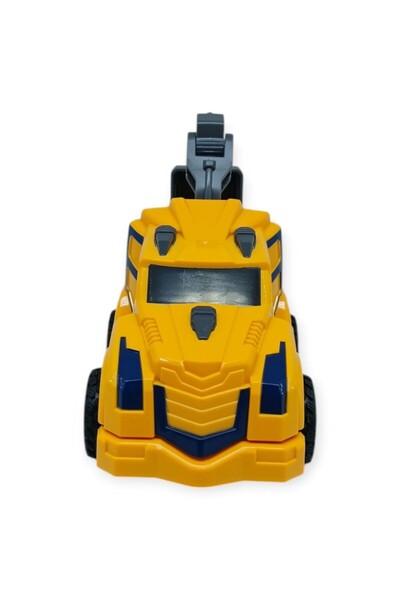 KIZIL Friction Powered Construction Vehicles - Dinosaur Crane - Bh002 - Yellow