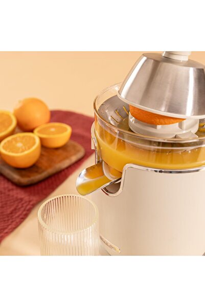 CECOTEC Citrus juicer RetroJuice 1000, 1000W, Stainless steel, 2 cones, anti-drip
