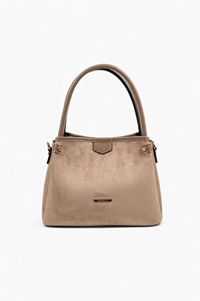 Silver Polo Silver & polo sp1254 women's handbag suede mink