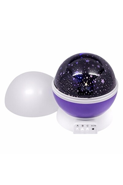 Non Brand Rotating night light with star and moon projection