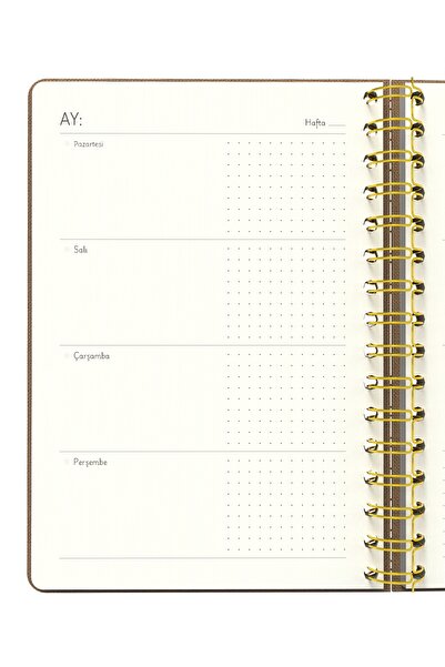 Meli Melek Melimelek Planner Beige (Paperback) - Ceyda Düvenci