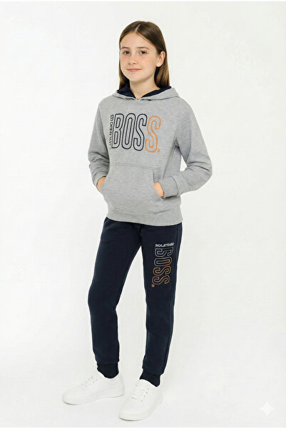 STITCH by MH Girls' Athleisure Hoodie & Joggers Tracksuit Set