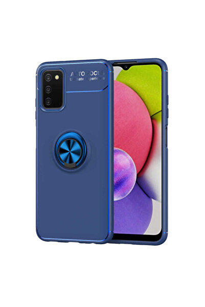 zore غطاء سيليكون MRSA Ravel لهاتف Galaxy A03s - أزرق