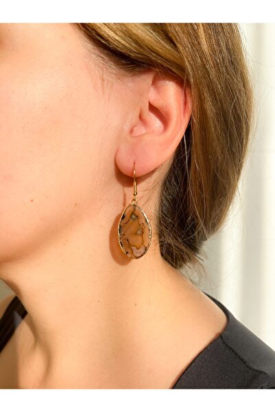 Moonlight Jewelry Gold Dragonfly Earrings – Agate