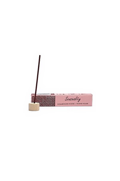 incense Φυτικό θυμίαμα χωρίς μπαμπού με θήκη Sensuality -- 34 γρ.