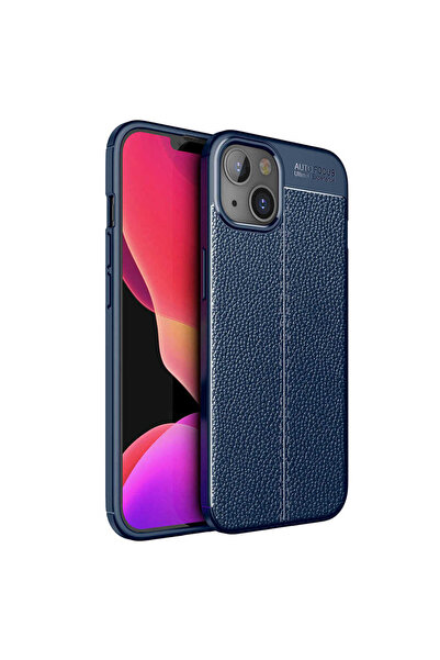 zore حافظة سيليكون متوافقة مع هاتف iPhone 13 Mini من MRSA Niss - أزرق داكن