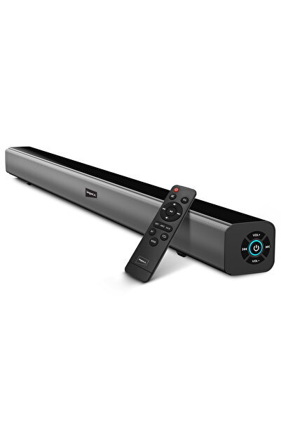 İMPEX 2.0CH Sound Bar SB1401 4000W PMPO Bluetooth 5.0 LED Display USB AUX HDMI Optical Remote