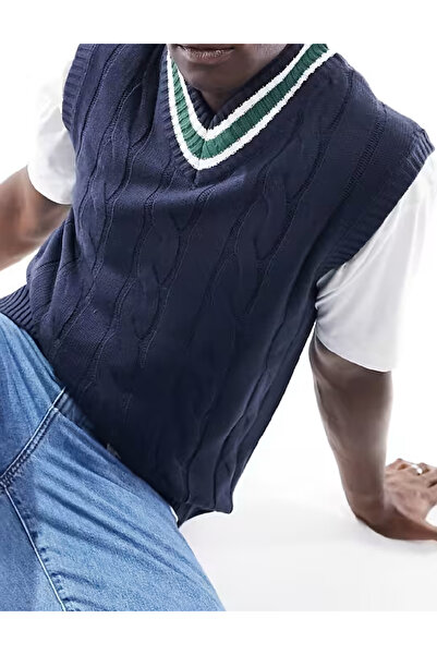 Le Breve Vest, Navy Blue