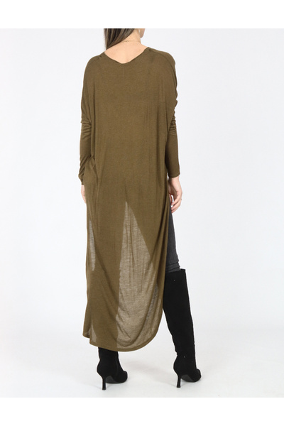 Evendi Oversized Blouse, Khaki