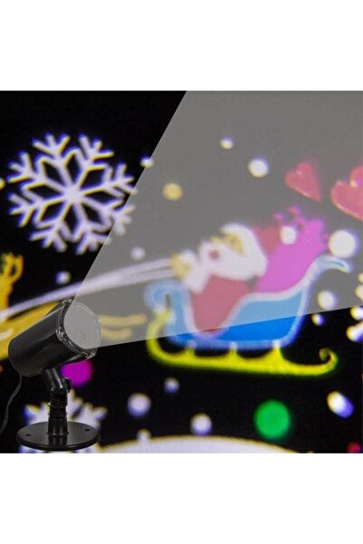 OEM Santa Claus Laser Projector for Indoor/Outdoor with Rhythmic Lights, 10–15 m