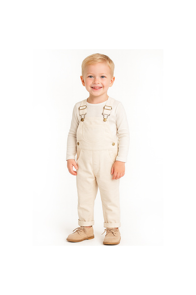 Overdo Unisex 1-4 Years Old Colorful Raw Salopet