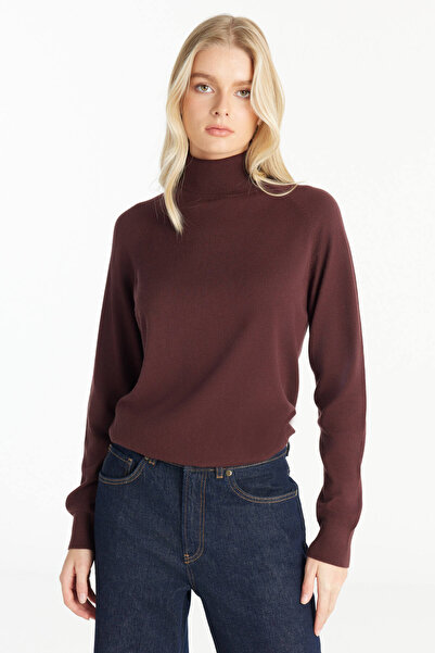 Ted Baker BORDO BALIKÇI YAKA KAZAK