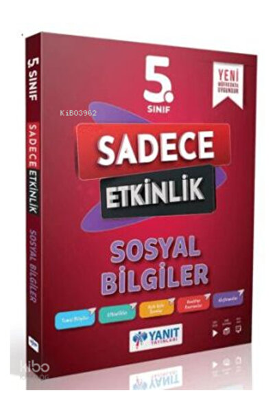 Yanıt Yayınları Yanıt 5. Sınıf Sosyal Bilgiler Sadece Etkinlik