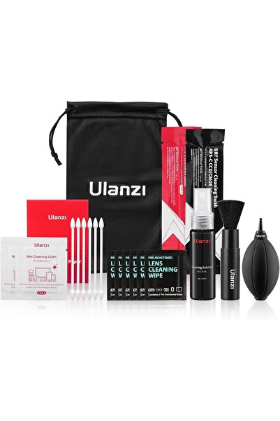 ulanzi مجموعة تنظيف الكاميرا 10 في 1 منظف العدسات الاحترافي DSLR ملحقات تنظيف...