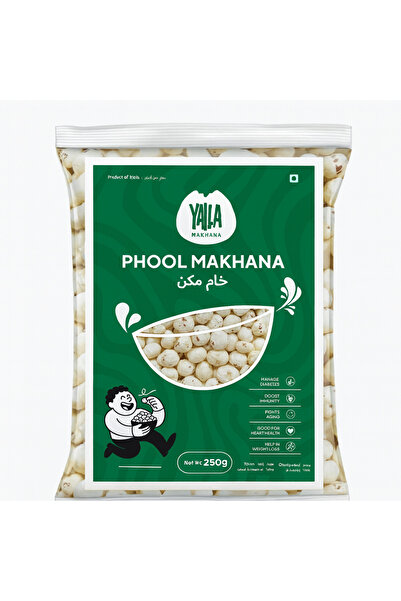 YALLA MAKHANA Raw Makhana Foxnuts