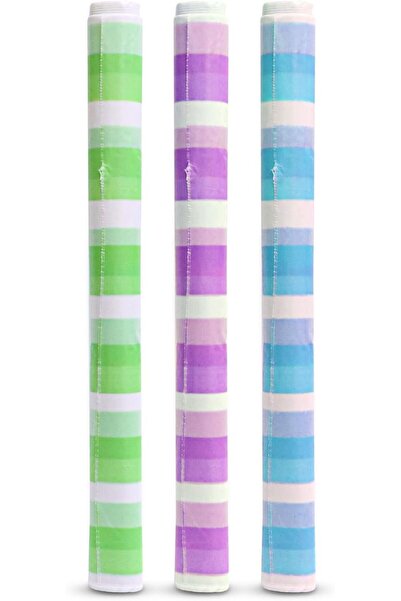 SNH Packing 3 Pack Sufra Roll Anti-Bacterial HDPE Disposable Table Sheet, 0.5 kg, Assorted Colors, P