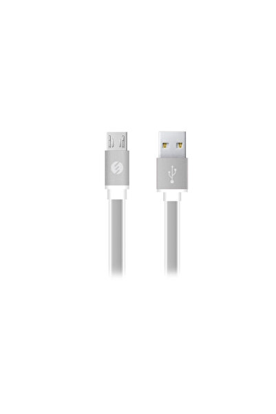 S-LINK SW-C501 0.2m 2A Usb to Micro Usb Beyaz Şarj Kablosu