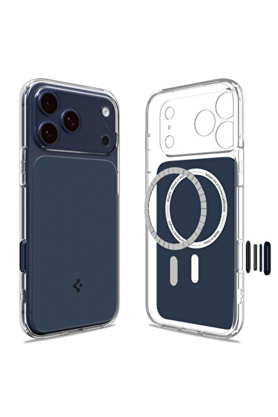 Spigen Ultra Hybrid T MagSafe Case for iPhone 17 Pro, navy