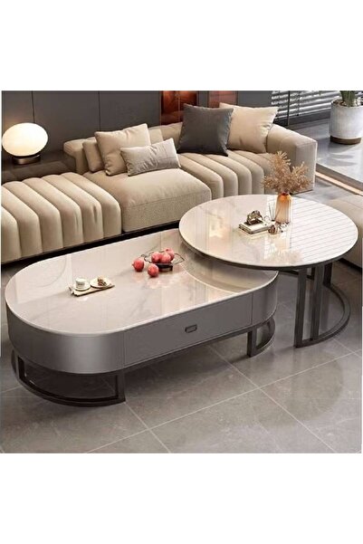 NKX Modern Coffee Table Sofa Side Table End Table Snack Table Fashion Design ...