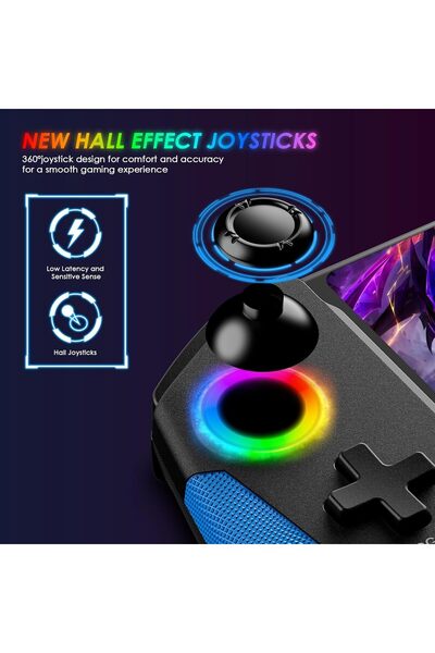 ZONEY Switch Controller for Nintendo Switch/OLED - One-Piece Handheld Joypad (Red&Blue)