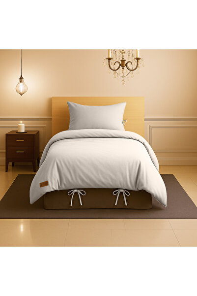 Sabia 100% Cotton 62 Thread – 80X190 +30 cm Single Duvet Cover Set