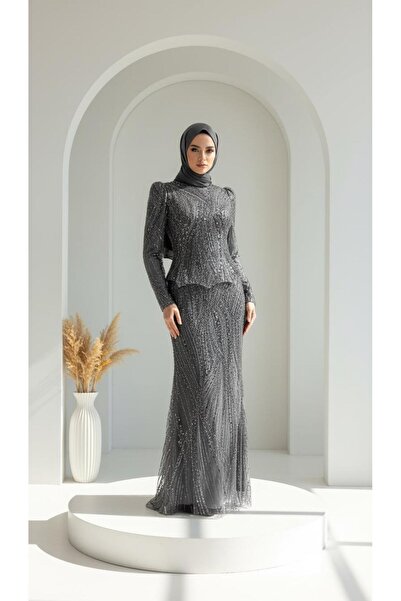 YuSeM İsabella Abiye Gri