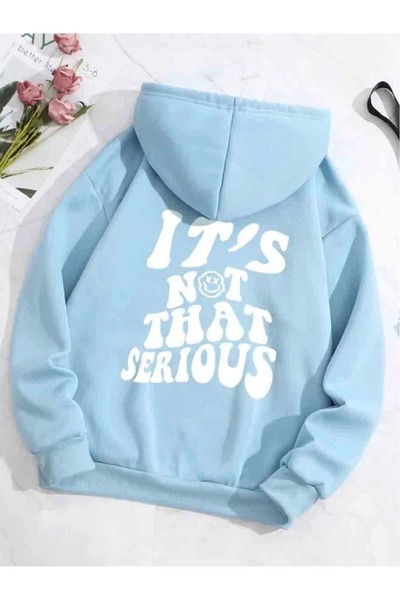 PENTLITH هوديي للجنسين قصة فضفاضة بغطاء رأس - كاجوال، للجنسين