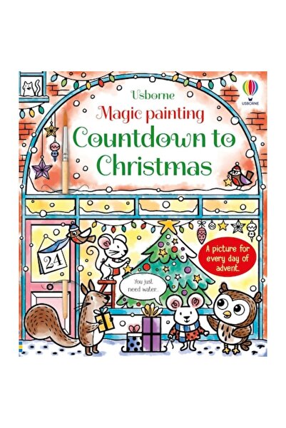 Usborne Numărătoare inversă pentru pictură magică până la Crăciun
